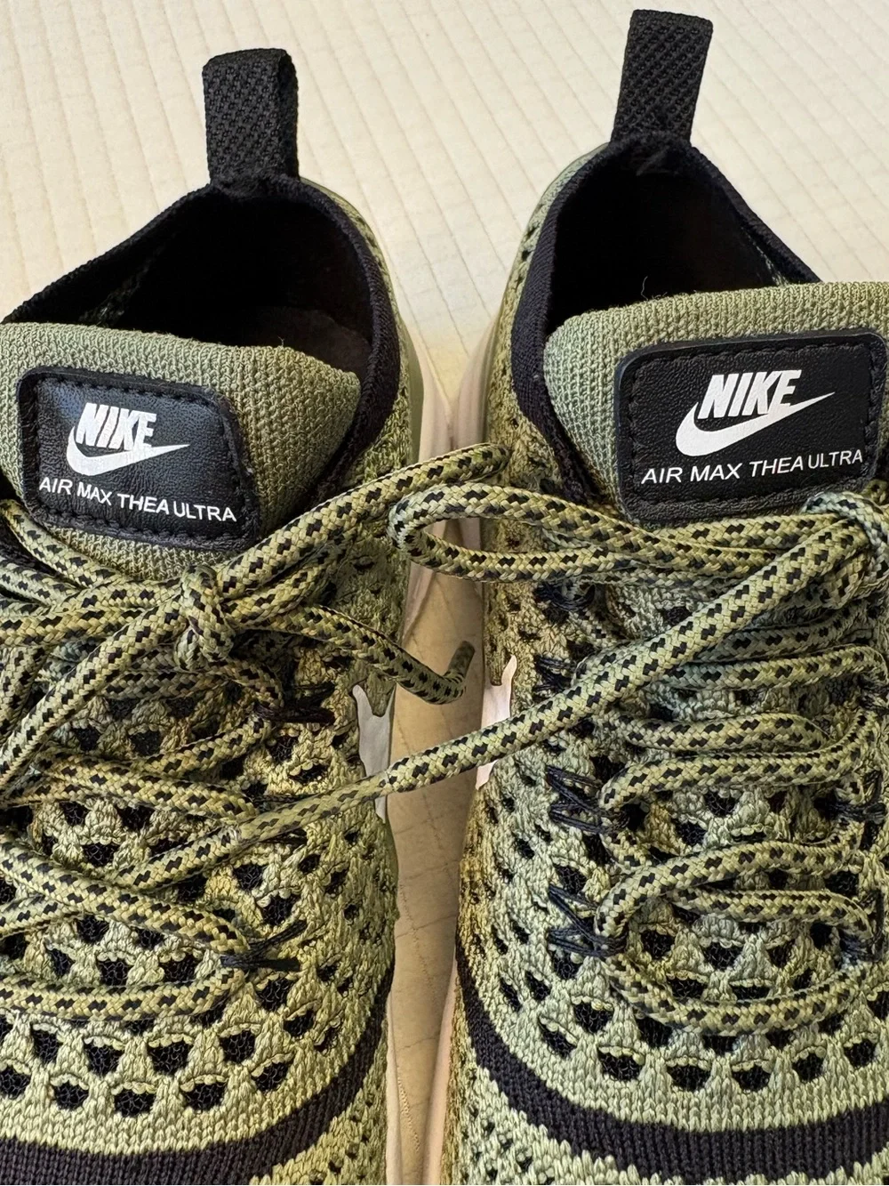 Nike olive green Air Max Thea Ultra sneakers